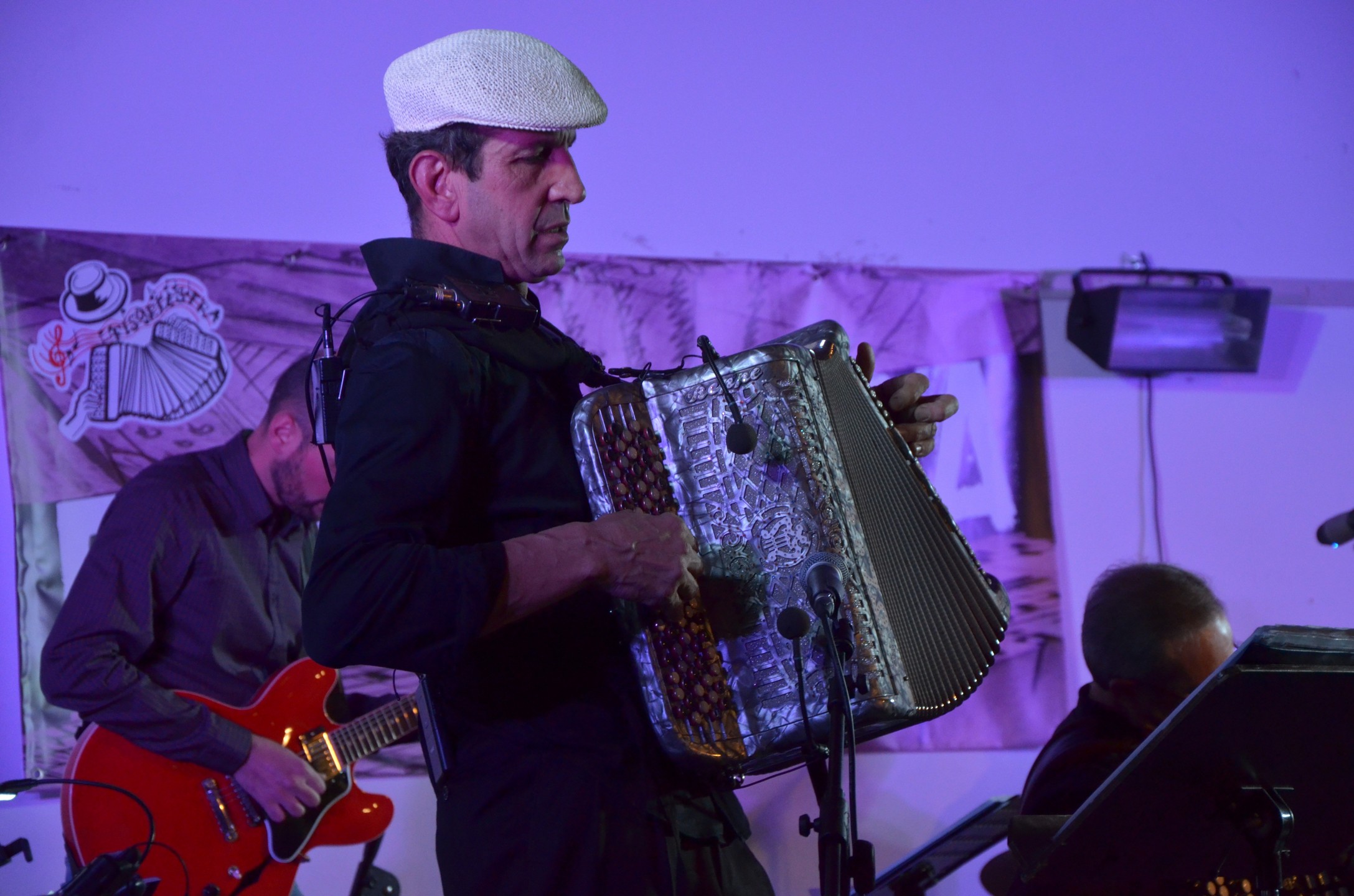 Sul palco con la Fisorkestra — foto 1